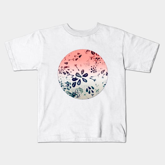 Seeds Kids T-Shirt by zsofiporkolab